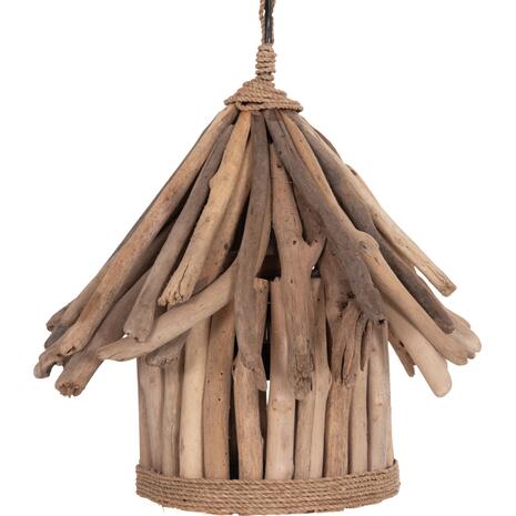 ΦΩΤΙΣΤΙΚΟ ΟΡΟΦΗΣ ΚΡΕΜΑΣΤΟ TREIT HM4874 DRIFTWOOD ΣΕ ΦΥΣΙΚΟ Φ40x73Υεκ [1xΕ27]