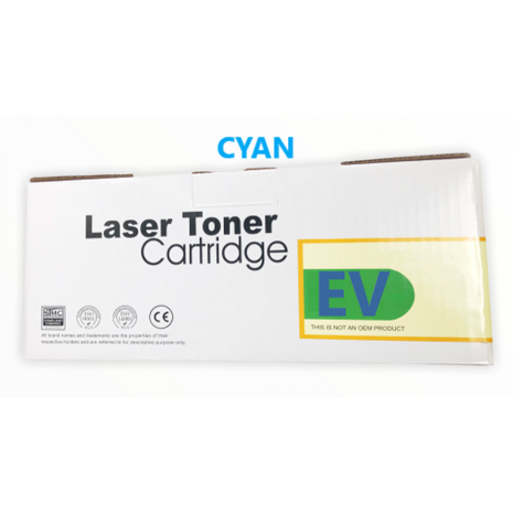 Τόνερ συμβατό EV XEROX 106R03677 Cyan PH 6510/WC 6515 2.4k (Cyan)