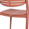ΚΑΡΕΚΛΑ ΤΡΑΠΕΖΑΡΙΑΣ HILLIARD HM6645.08 ΑΛΟΥΜΙΝΙΟ ΣΕ TERRACOTTA 46x54x78Υεκ