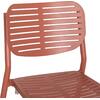 ΚΑΡΕΚΛΑ ΤΡΑΠΕΖΑΡΙΑΣ HILLIARD HM6645.08 ΑΛΟΥΜΙΝΙΟ ΣΕ TERRACOTTA 46x54x78Υεκ