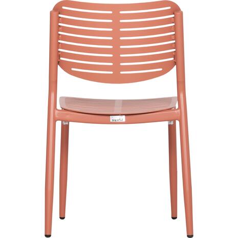 ΚΑΡΕΚΛΑ ΤΡΑΠΕΖΑΡΙΑΣ HILLIARD HM6645.08 ΑΛΟΥΜΙΝΙΟ ΣΕ TERRACOTTA 46x54x78Υεκ