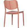 ΚΑΡΕΚΛΑ ΤΡΑΠΕΖΑΡΙΑΣ HILLIARD HM6645.08 ΑΛΟΥΜΙΝΙΟ ΣΕ TERRACOTTA 46x54x78Υεκ