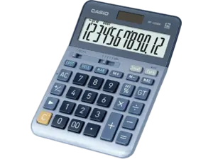 Αριθμομηχανή γραφείου Casio DF-120EM 12 ψηφίων 17.9x12.6cm