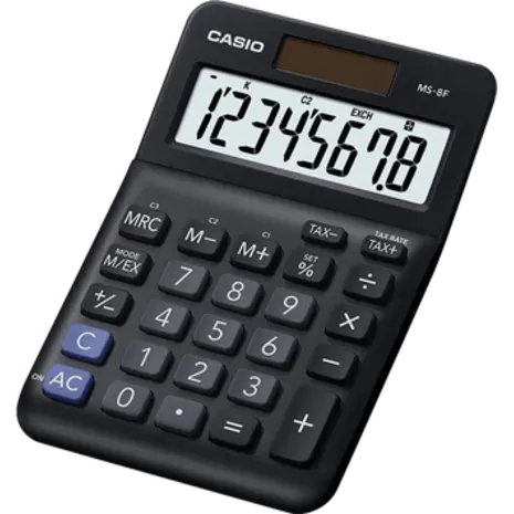 Αριθμομηχανή CASIO MS-8F  8 ψηφίων 10x15cm