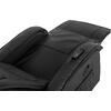 ΠΟΛΥΘΡΟΝΑ RELAX ΜΕ ΜΗΧΑΝΙΣΜΟ MASSAGE ROCCA HM0026.01 PU ΜΑΥΡΟ 88x90x80 εκ.