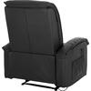 ΠΟΛΥΘΡΟΝΑ RELAX ΜΕ ΜΗΧΑΝΙΣΜΟ MASSAGE ROCCA HM0026.01 PU ΜΑΥΡΟ 88x90x80 εκ.
