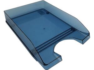 Δίσκος εγγράφων Metron διπλός μεταλλικός 29.5x35.5x20.5cm Μαύρο