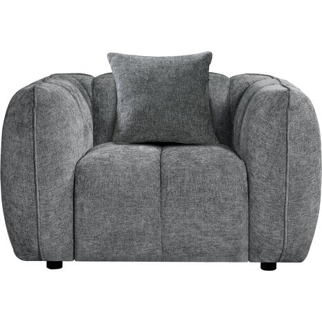 ΠΟΛΥΘΡΟΝΑ LYKKE HM3325.01 ΓΚΡΙ ΥΦΑΣΜΑ 119x89x70Υεκ