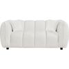 ΚΑΝΑΠΕΣ 2-ΘΕΣΙΟΣ LYKKE HM3324.02 ΕΚΡΟΥ ΥΦΑΣΜΑ 172x89x70Υεκ.