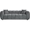 ΚΑΝΑΠΕΣ 3-ΘΕΣΙΟΣ LYKKE HM3323.01 ΓΚΡΙ ΥΦΑΣΜΑ 229x89x70Υεκ