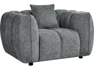 ΠΟΛΥΘΡΟΝΑ LYKKE HM3325.01 ΓΚΡΙ ΥΦΑΣΜΑ 119x89x70Υεκ