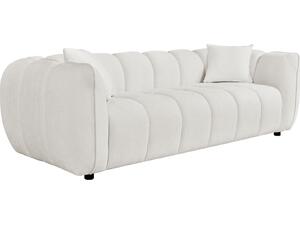 ΚΑΝΑΠΕΣ 3-ΘΕΣΙΟΣ LYKKE HM3323.02 ΕΚΡΟΥ ΥΦΑΣΜΑ 229x89x70Υεκ
