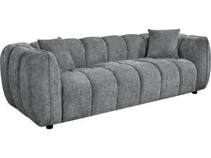 ΚΑΝΑΠΕΣ 3-ΘΕΣΙΟΣ LYKKE HM3323.01 ΓΚΡΙ ΥΦΑΣΜΑ 229x89x70Υεκ
