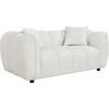 ΚΑΝΑΠΕΣ 2-ΘΕΣΙΟΣ LYKKE HM3324.02 ΕΚΡΟΥ ΥΦΑΣΜΑ 172x89x70Υεκ.