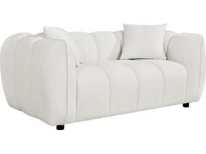 ΚΑΝΑΠΕΣ 2-ΘΕΣΙΟΣ LYKKE HM3324.02 ΕΚΡΟΥ ΥΦΑΣΜΑ 172x89x70Υεκ.