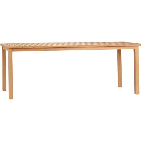 ΤΡΑΠΕΖΙ ΟΡΘΟΓΩΝΙΟ FINTO HM6616 ΞΥΛΟ TEAK--ΦΥΣΙΚΟ 200x100x75Υεκ.
