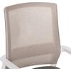 ΚΑΡΕΚΛΑ ΕΠΙΣΚΕΠΤΗ CASTER HM1228.02 ΛΕΥΚΟ ΜΕΤΑΛΛΟ/PP--ΑΝΟΙΧΤΟ ΓΚΡΙ MESH 58x56x93Υεκ (σετ 2 τεμαχίων)