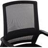 ΚΑΡΕΚΛΑ ΕΠΙΣΚΕΠΤΗ CASTER HM1228.01 PP--MESH--ΜΕΤΑΛΛΟ ΜΑΥΡΟ 46x52x94Υεκ (σετ 2 τεμαχίων)