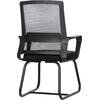 ΚΑΡΕΚΛΑ ΕΠΙΣΚΕΠΤΗ CASTER HM1228.01 PP--MESH--ΜΕΤΑΛΛΟ ΜΑΥΡΟ 46x52x94Υεκ (σετ 2 τεμαχίων)