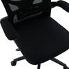 ΚΑΡΕΚΛΑ ΓΡΑΦΕΙΟΥ FLOATER HM1230.01 ΜΑΥΡO MESH & PP 62x62x106-116Υεκ