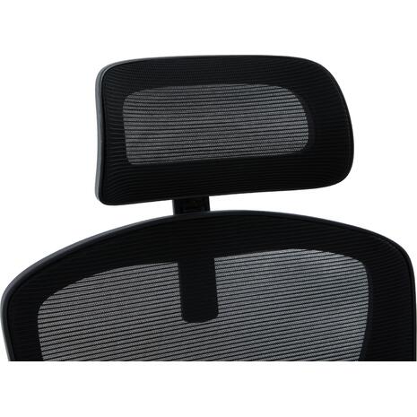ΚΑΡΕΚΛΑ ΓΡΑΦΕΙΟΥ FLOATER HM1230.01 ΜΑΥΡO MESH & PP 62x62x106-116Υεκ