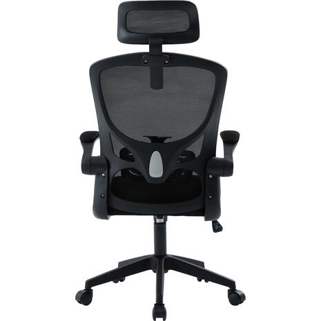 ΚΑΡΕΚΛΑ ΓΡΑΦΕΙΟΥ FLOATER HM1230.01 ΜΑΥΡO MESH & PP 62x62x106-116Υεκ