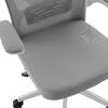 ΚΑΡΕΚΛΑ ΓΡΑΦΕΙΟΥ FLOATER HM1230.02 ΛΕΥΚΟ PP--ΑΝΟΙΧΤΟ ΓΚΡΙ MESH 62x62x106-116Υεκ