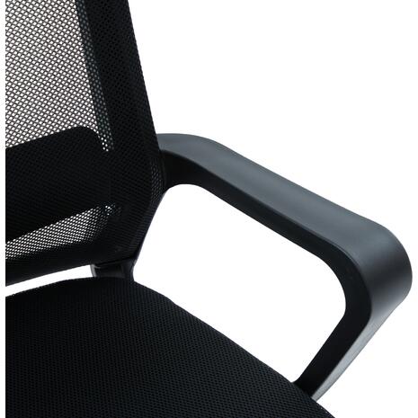 ΚΑΡΕΚΛΑ ΓΡΑΦΕΙΟΥ VELOCITY HM1229.01 ΜΑΥΡO MESH & PP 61x62x123Υεκ