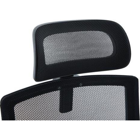 ΚΑΡΕΚΛΑ ΓΡΑΦΕΙΟΥ VELOCITY HM1229.01 ΜΑΥΡO MESH & PP 61x62x123Υεκ