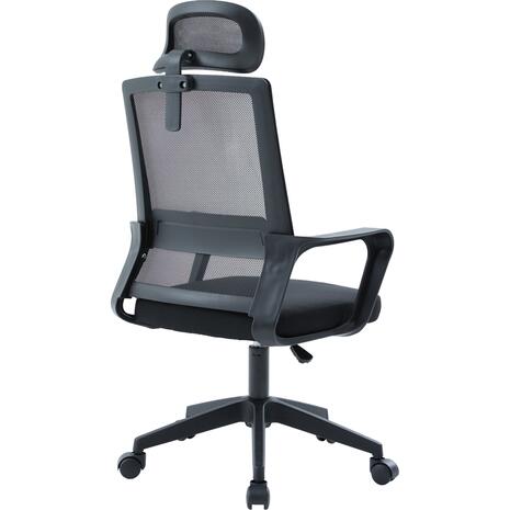 ΚΑΡΕΚΛΑ ΓΡΑΦΕΙΟΥ VELOCITY HM1229.01 ΜΑΥΡO MESH & PP 61x62x123Υεκ