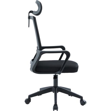 ΚΑΡΕΚΛΑ ΓΡΑΦΕΙΟΥ VELOCITY HM1229.01 ΜΑΥΡO MESH & PP 61x62x123Υεκ