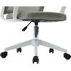 ΚΑΡΕΚΛΑ ΓΡΑΦΕΙΟΥ VELOCITY HM1229.02 ΛΕΥΚΟ PP--ΑΝΟΙΧΤΟ ΓΚΡΙ MESH 61x62x123Υεκ