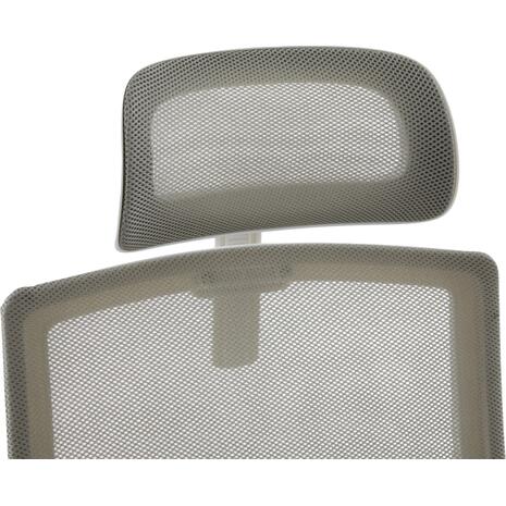 ΚΑΡΕΚΛΑ ΓΡΑΦΕΙΟΥ VELOCITY HM1229.02 ΛΕΥΚΟ PP--ΑΝΟΙΧΤΟ ΓΚΡΙ MESH 61x62x123Υεκ