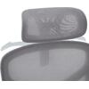 ΚΑΡΕΚΛΑ ΓΡΑΦΕΙΟΥ APEX HM1227.02 ΛΕΥΚΟ PP--ΑΝΟΙΧΤΟ ΓΚΡΙ MESH 68x68x120-130Υεκ