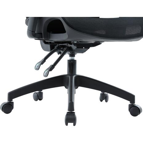 ΚΑΡΕΚΛΑ ΓΡΑΦΕΙΟΥ APEX HM1227.01 ΜΑΥΡO MESH & PP 68x68x120-130Υεκ