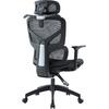 ΚΑΡΕΚΛΑ ΓΡΑΦΕΙΟΥ APEX HM1227.01 ΜΑΥΡO MESH & PP 68x68x120-130Υεκ