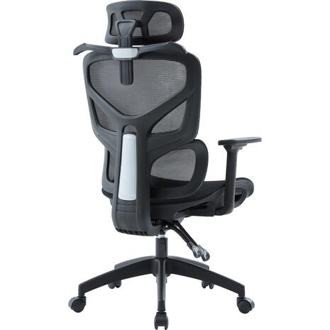 ΚΑΡΕΚΛΑ ΓΡΑΦΕΙΟΥ APEX HM1227.01 ΜΑΥΡO MESH & PP 68x68x120-130Υεκ