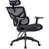 ΚΑΡΕΚΛΑ ΓΡΑΦΕΙΟΥ APEX HM1227.01 ΜΑΥΡO MESH & PP 68x68x120-130Υεκ