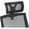 ΚΑΡΕΚΛΑ ΓΡΑΦΕΙΟΥ MATRON HM1226.01 ΜΑΥΡO PP & MESH ΥΦΑΣΜΑ 47x47x128Υεκ