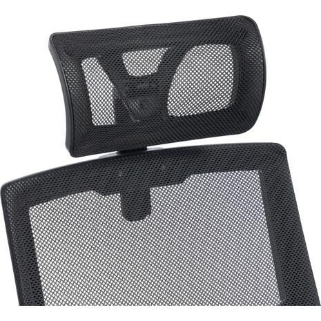 ΚΑΡΕΚΛΑ ΓΡΑΦΕΙΟΥ MATRON HM1226.01 ΜΑΥΡO PP & MESH ΥΦΑΣΜΑ 47x47x128Υεκ