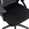 ΚΑΡΕΚΛΑ ΓΡΑΦΕΙΟΥ ZENITH HM1225.01 PP & MESH ΥΦΑΣΜΑ--ΜΑΥΡΟ 60x60x92-100Υεκ