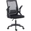 ΚΑΡΕΚΛΑ ΓΡΑΦΕΙΟΥ ZENITH HM1225.01 PP & MESH ΥΦΑΣΜΑ--ΜΑΥΡΟ 60x60x92-100Υεκ