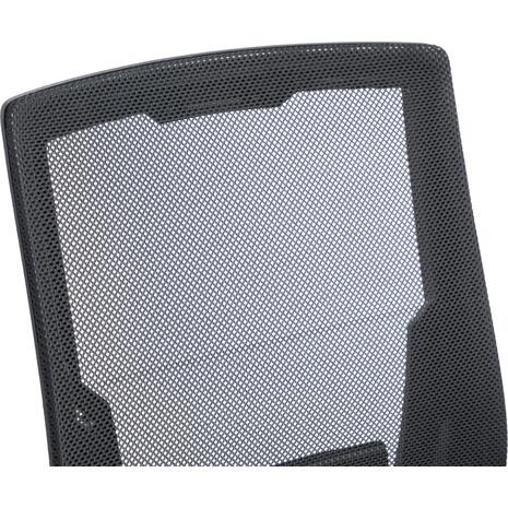 ΚΑΡΕΚΛΑ ΓΡΑΦΕΙΟΥ ZENITH HM1225.01 PP & MESH ΥΦΑΣΜΑ--ΜΑΥΡΟ 60x60x92-100Υεκ