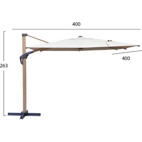 ΕΠΑΓΓΕΛΜΑΤΙΚΗ ΟΜΠΡΕΛΑ JAVANTE HM6621.02 HEAT TRANSFER ΑΛΟΥΜ.--ΜΠΕΖ ΠΑΝΙ 400x400x270Yεκ