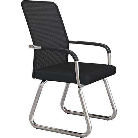 ΚΑΡΕΚΛΑ ΕΠΙΣΚΕΠΤΗ STED HM1232.01 ΜΑΥΡO MESH--ΠΟΔΙΑ/ΜΠΡΑΤΣΑ ΧΡΩΜΙΟΥ 55x59x89Υεκ (σετ 2 τεμαχίων)