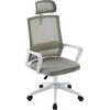 ΚΑΡΕΚΛΑ ΓΡΑΦΕΙΟΥ VELOCITY HM1229.02 ΛΕΥΚΟ PP--ΑΝΟΙΧΤΟ ΓΚΡΙ MESH 61x62x123Υεκ