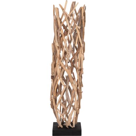 ΔΙΑΚΟΣΜΗΤΙΚΟ ΦΩΤΙΣΤΙΚΟ ΔΑΠΕΔΟΥ VEKNA HM4877 DRIFTWOOD ΣΕ ΦΥΣΙΚΟ 30x30x140Υεκ.