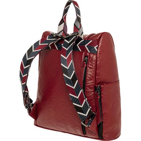Tσάντα Πλάτης γυναικείο 1 θέσης Polo Backpack Nadina NG Μπορντό (907064-3300)