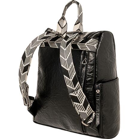 Τσάντα Πλάτης γυναικείο 1 θέσης Polo Backpack Nadina NG Μαύρο (907064-2002)