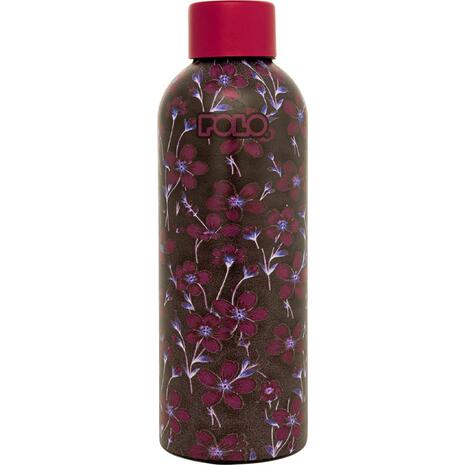 Μπουκάλι θερμός Stainless Steel Polo Bordeux Blossom 0.50L (949032-8480)